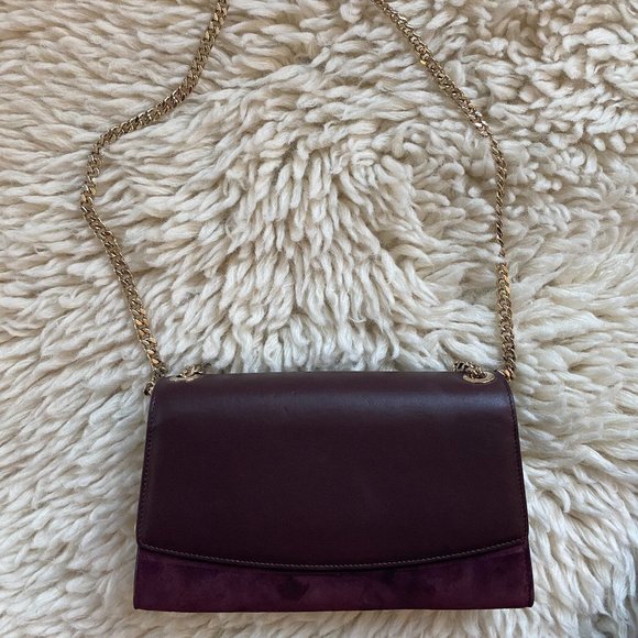 BUNDLE Sergio Rossi Leather Boot & Crossbody - Picture 3 of 9